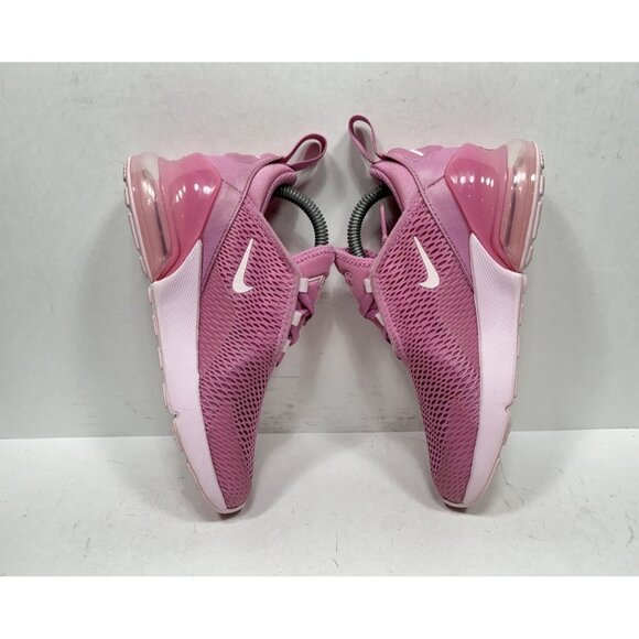 Nike Air Max 270 Shoes Kids Size 1Y Pink Mesh Sneakers Youth HQ1555-646 - Picture 5 of 8